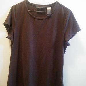 Access brown stretch tee